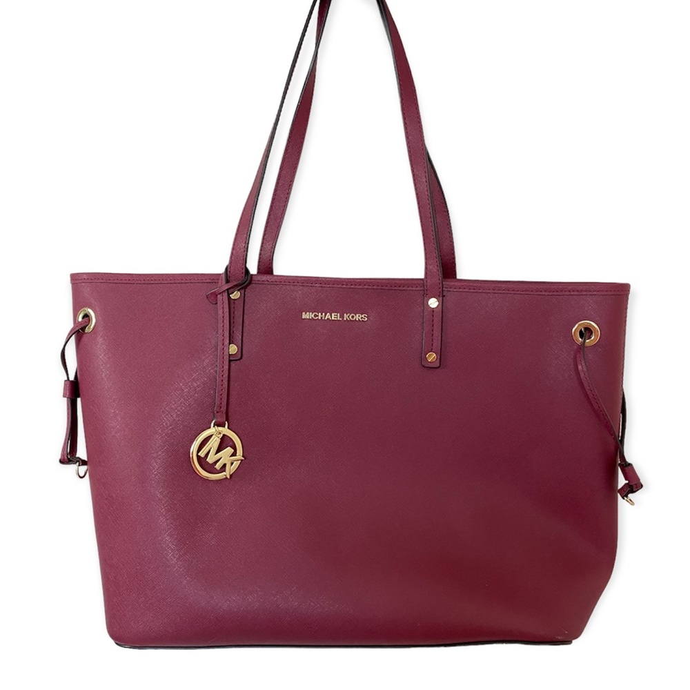 Michael Kors Burgundy Shoulder Bag